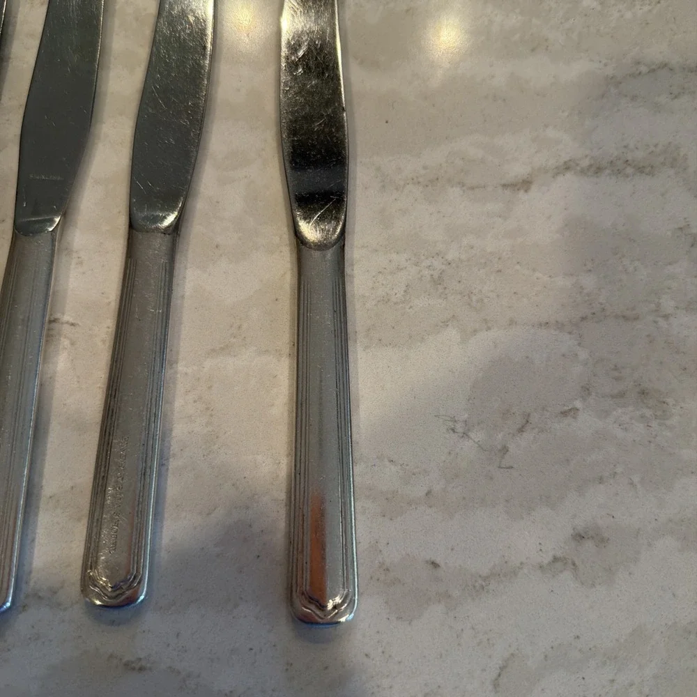 Beverly Hills Hotel‎ Stainless Butter Knives Set of 5 Restaurantware